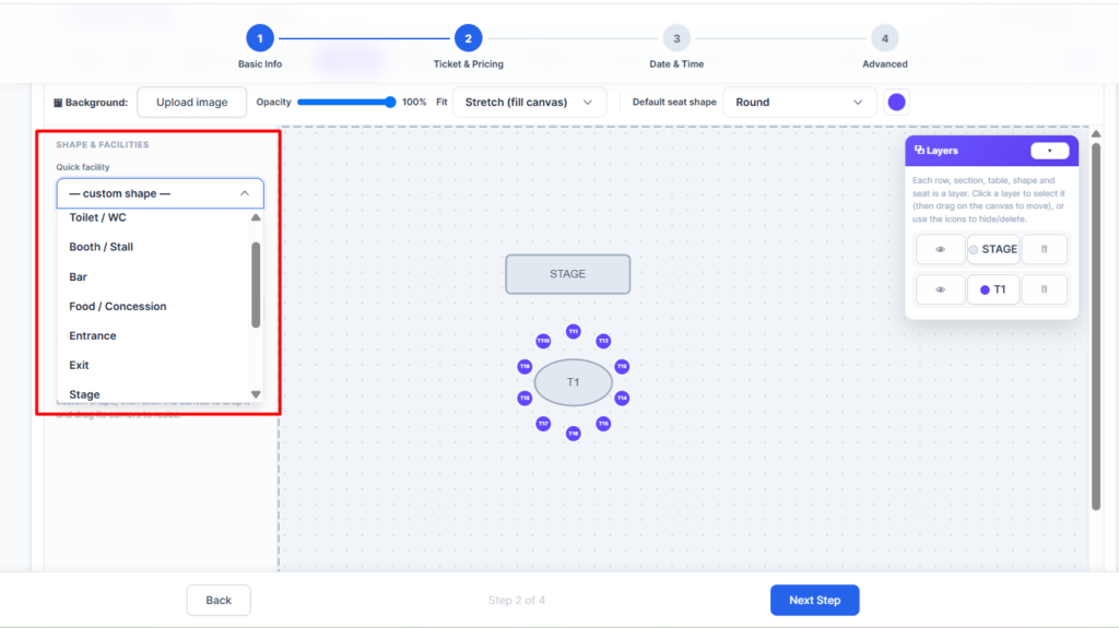 How to Add Event Seating Plan Using Seat Plan Addon 30