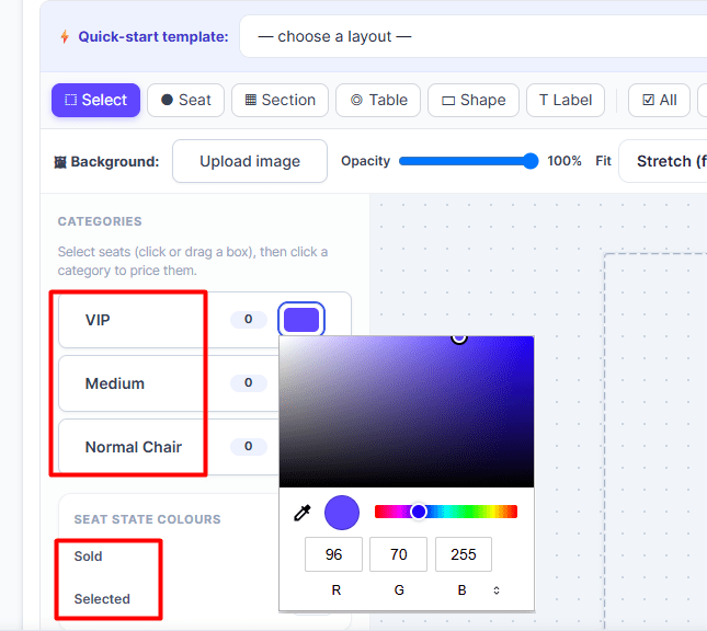 How to Add Event Seating Plan Using Seat Plan Addon 17