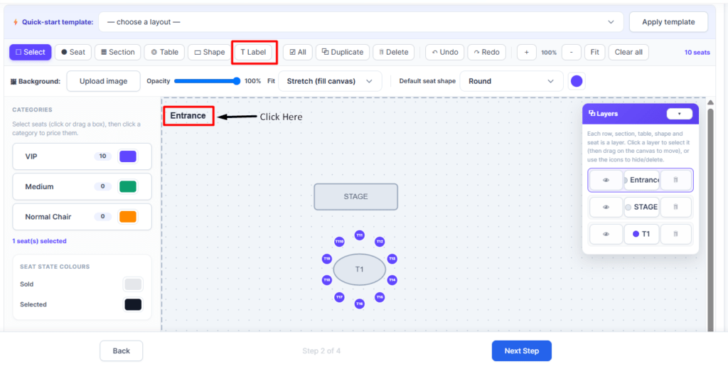 How to Add Event Seating Plan Using Seat Plan Addon 31