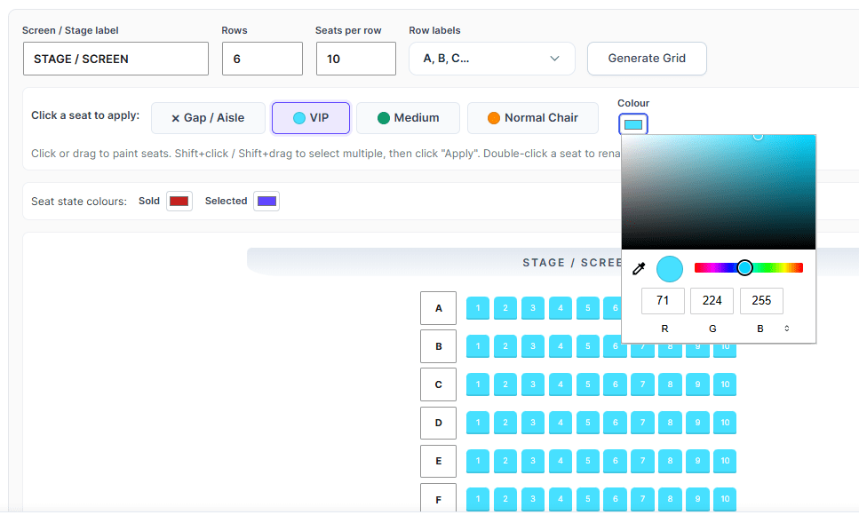 How to Add Event Seating Plan Using Seat Plan Addon 9