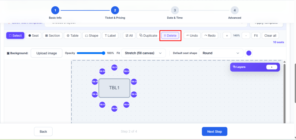Duplicate button