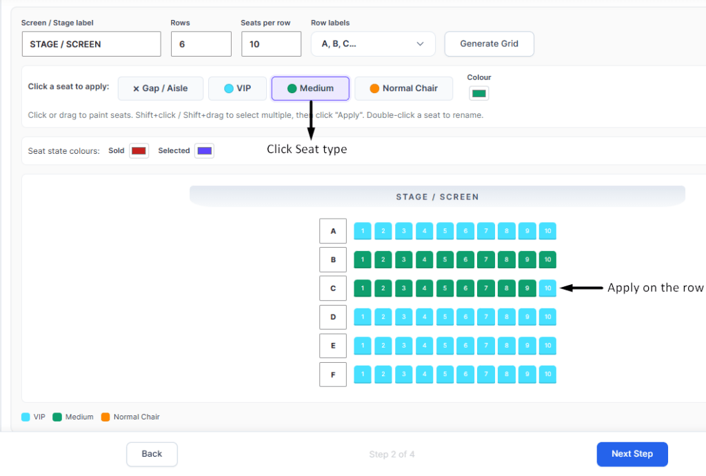 How to Add Event Seating Plan Using Seat Plan Addon 10